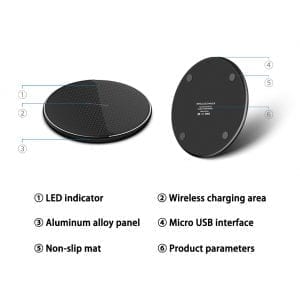 15W Fast Wireless Charger Pad - Xcellife