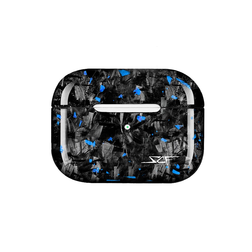 Apple AirPods | Blue Flake Real Forged Carbon Fiber Case - Xcellife
