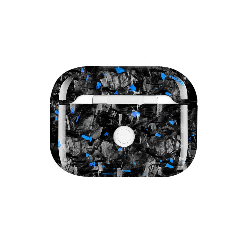 Apple AirPods | Blue Flake Real Forged Carbon Fiber Case - Xcellife
