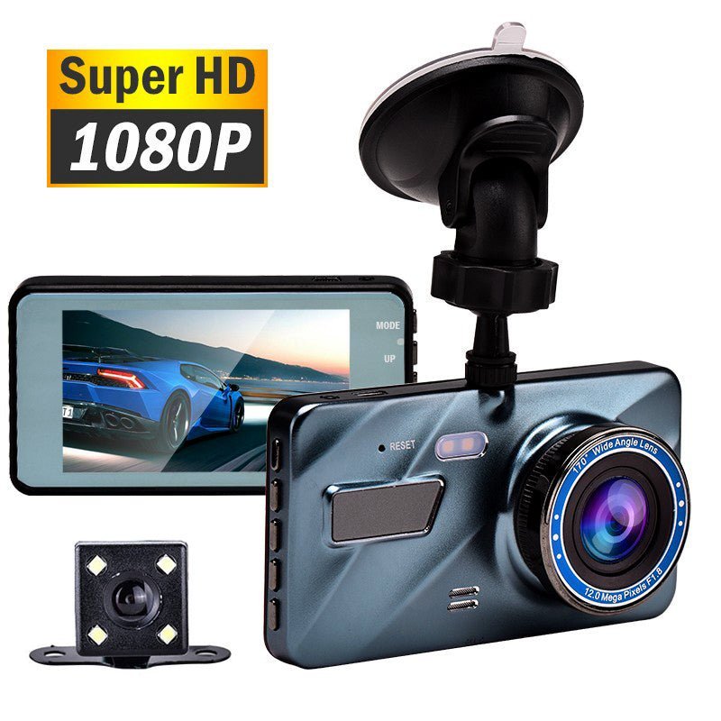 3 in 1 Rear View Dual Camera Full HD Night Vision Car Dash Camera - Xcellife