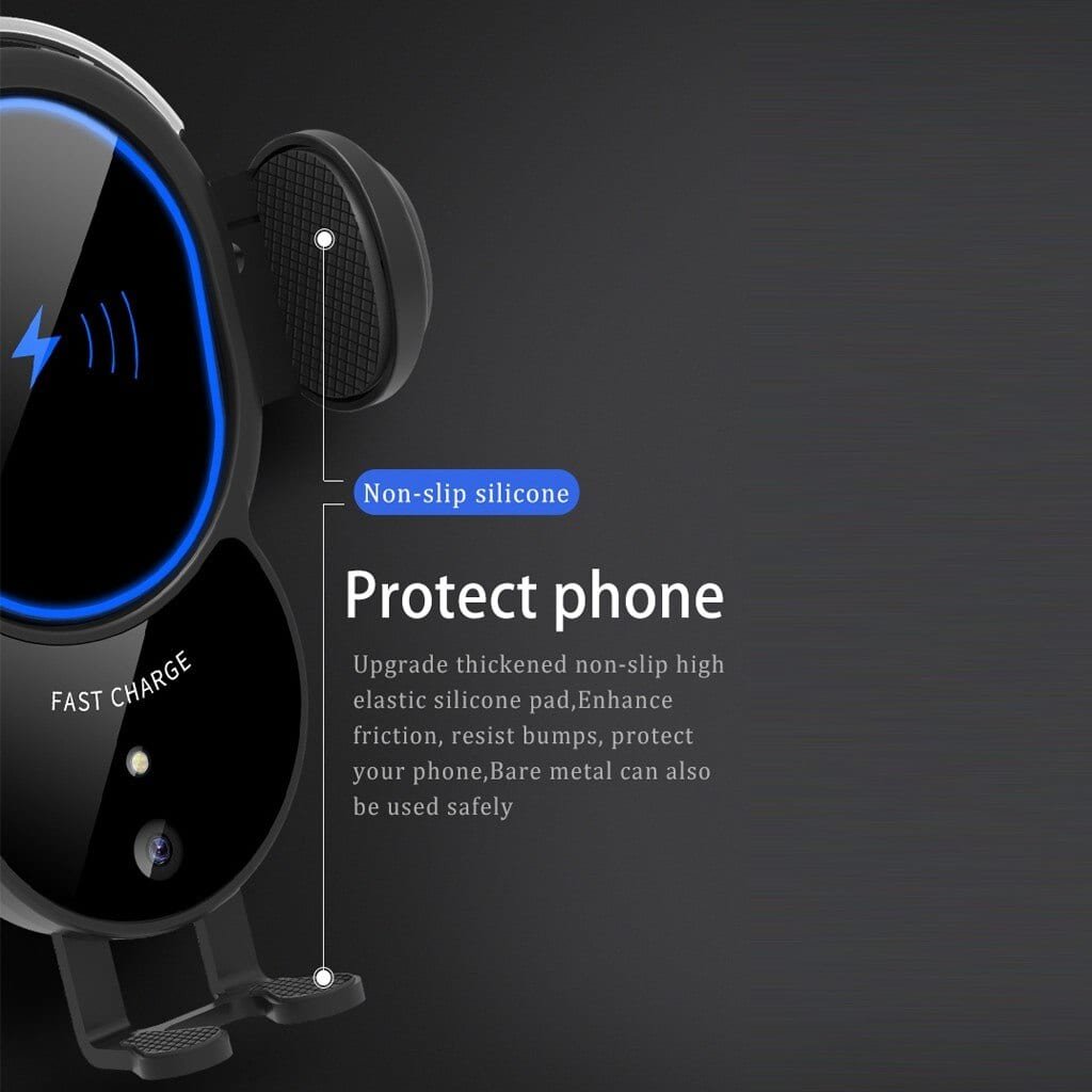 10W Wireless Automatic Clamping Mount Fast Charger For Your Car - Xcellife